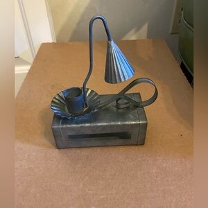Candle and match box holder decor